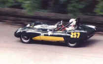 WB in modern vintage racing.  Photo courtesy of Ed Licht.