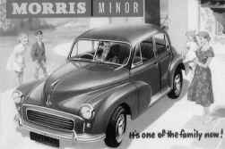 a Morris Minor Advert