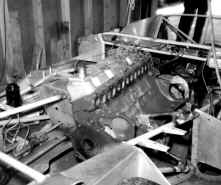 Chrysler slant-6 going in.