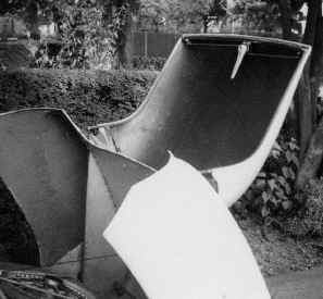 A view of the latch, with Venom canopy handle.