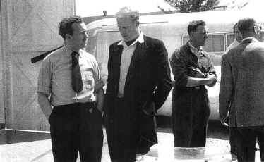 Who is Colin Chapman talking with?