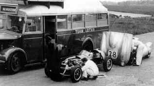Mk 12 #351 & Mk 11 #305 at Silverstone, 1957